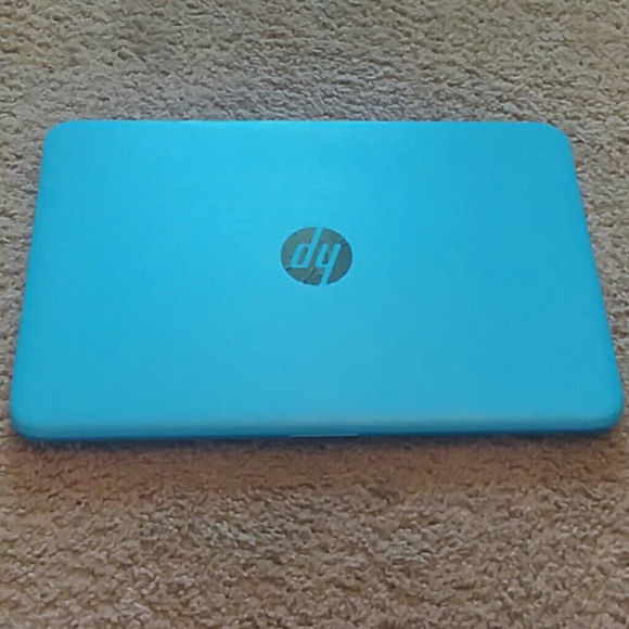 Hp Blue Laptop - Picture 2 of 2